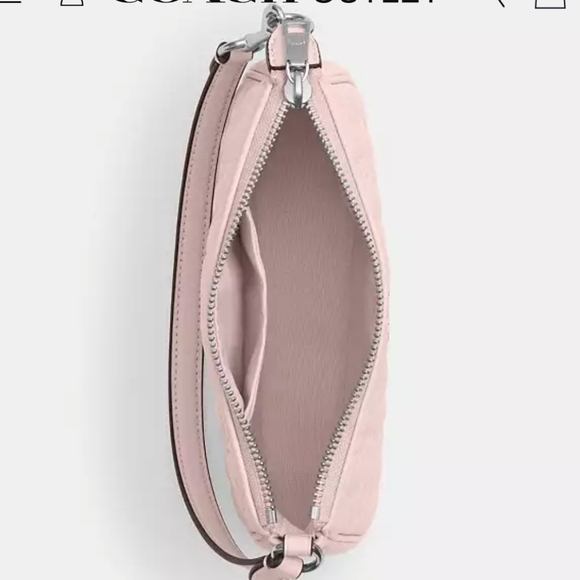 New! Nolita 19 in Signature Leather Silver/Blush (Minibag 😍) 7.5x4.5x2" - Picture 4 of 5